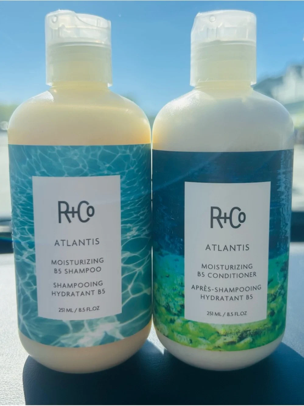 R+Co Atlantis Moisturizing B5 Shampoo & Conditioner 8.5oz Set NEW Sealed